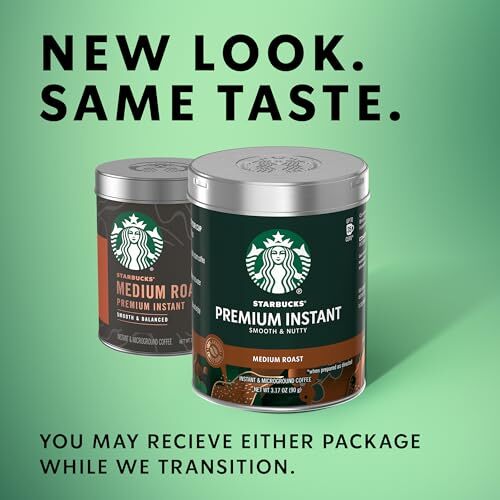 2 Pack) Starbucks Premium Medium Roast Instant Coffee 3.17 Oz 100