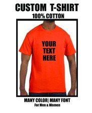 Personalized T-shirts Custom T-Shirt Create Your Own T-Shirt Add Text-Free Ship