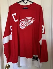 Mitchell & Ness 3XL Gordie Howe Mr. Hockey 1960-61 Detroit Red Wings Jersey NEW