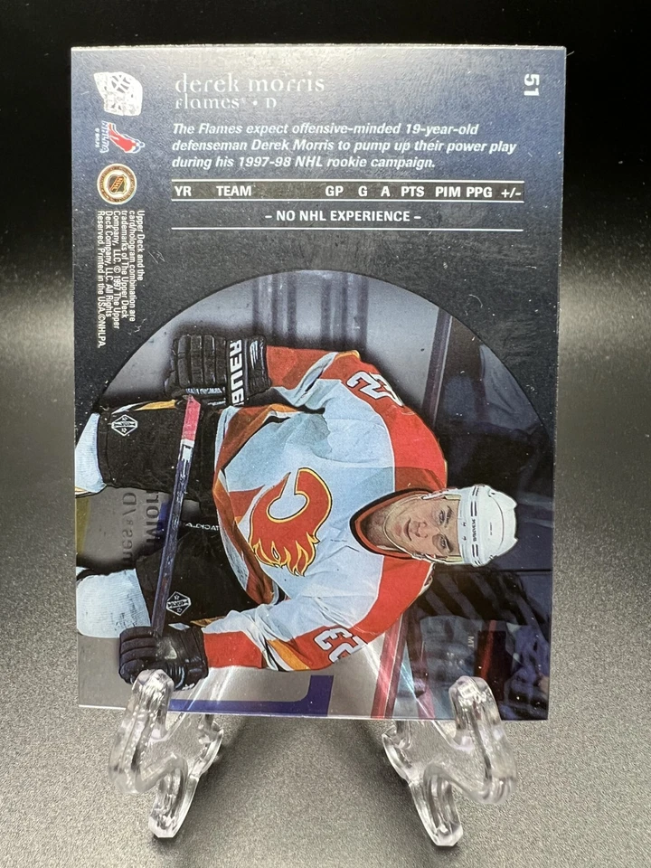 1997-98 Upper Deck Ice - #51 Derek Morris - Image 2 of 2