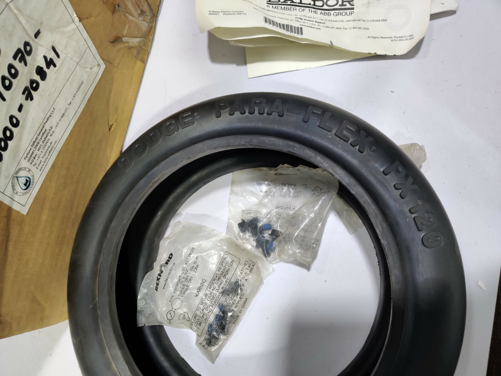 Dodge ParaFlex Element PX120 Flange Assembly eBay