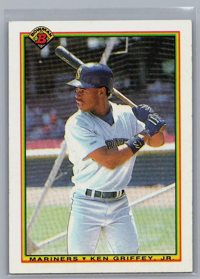 Ken Griffey Jr. 1990 Bowman #481 ~ 2nd Year Card