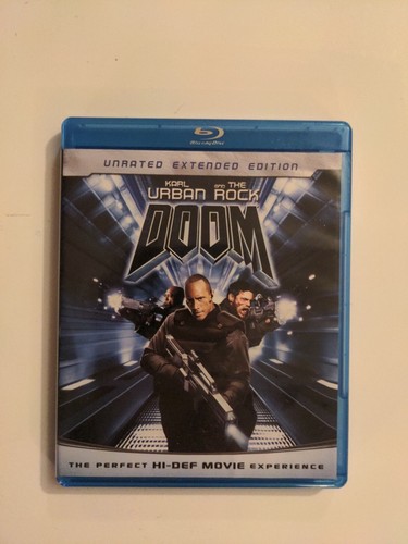 Doom: Unrated Extended Edition (Blu-ray 2005) Karl Urban, The Rock, Bilingual