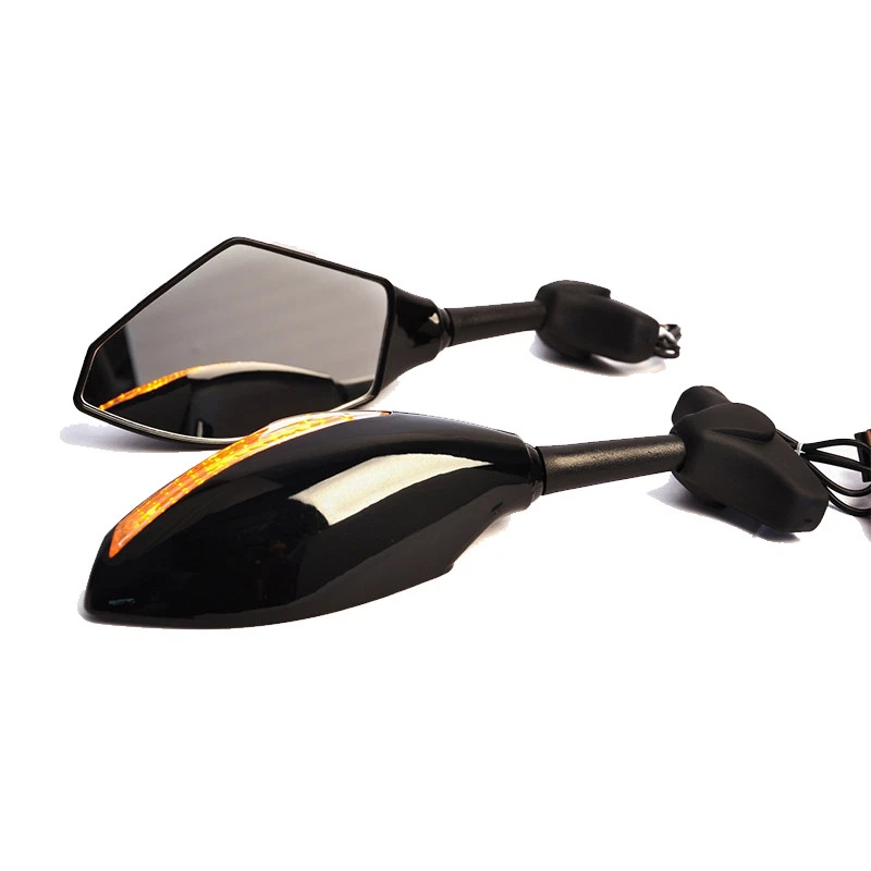 Espejo retrovisor para moto Yamaha FZR 1000 YZF600 R6 FZ6R + intermitente LED Foto 4 de 4