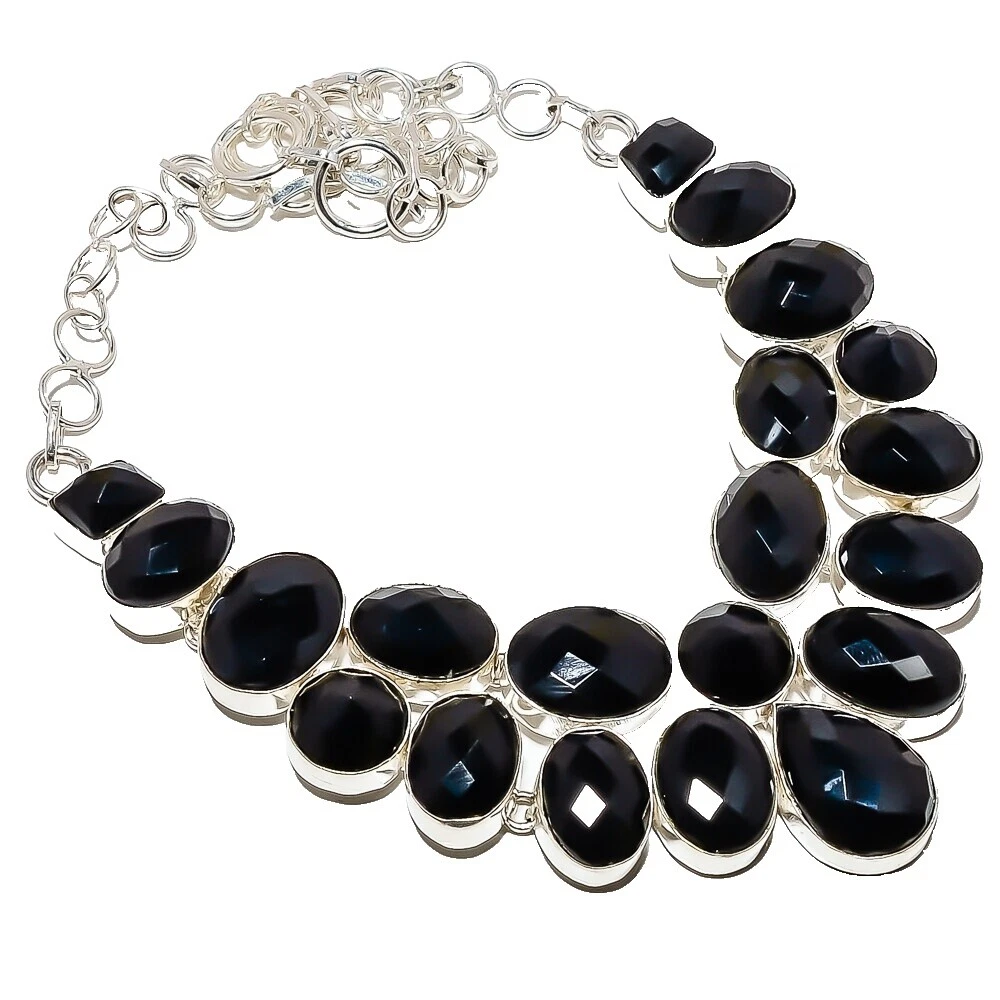 Black Onyx Choker Fashion Necklaces & Pendants