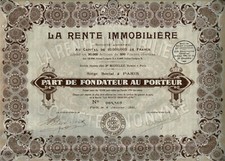 La Rente Immobiliere (Ch. Crabbe)