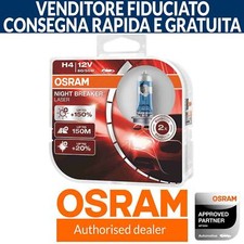 OSRAM Night Breaker Laser (Next Generation) H4 Car Lampade Faro (Doppia)