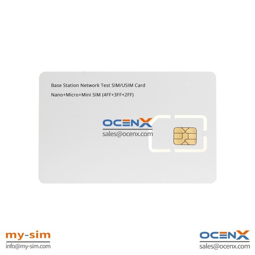 LTE SIM Card Base Station Network Test USIM Card Milenage algorithm Programmable - 第 2/4 張圖片