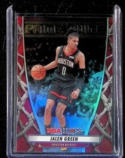 JAELEN GREEN  ROCKETS  2022-23 PANINI HOOPS PRIME TWINE #17