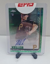 2019 Mitch Keller Topps Chrome RC Auto Green Refractor /99
