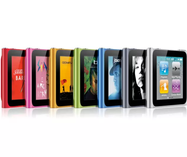 Apple iPod Nano 6th Generation 8GB 16GB All Colors Silver Space Gray Blue Green