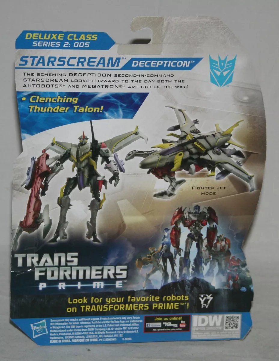 Transformers Prime Beast Hunters Deluxe Series 2 005 Starscream UK