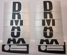 Premium Cast Vinyl Letter Decals For 2007-2018 Duramax Emblems