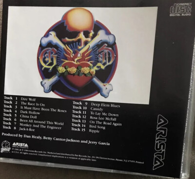 Grateful Dead - For The Faithful - 15 Tracks- RARE- CD￼ - MADE IN