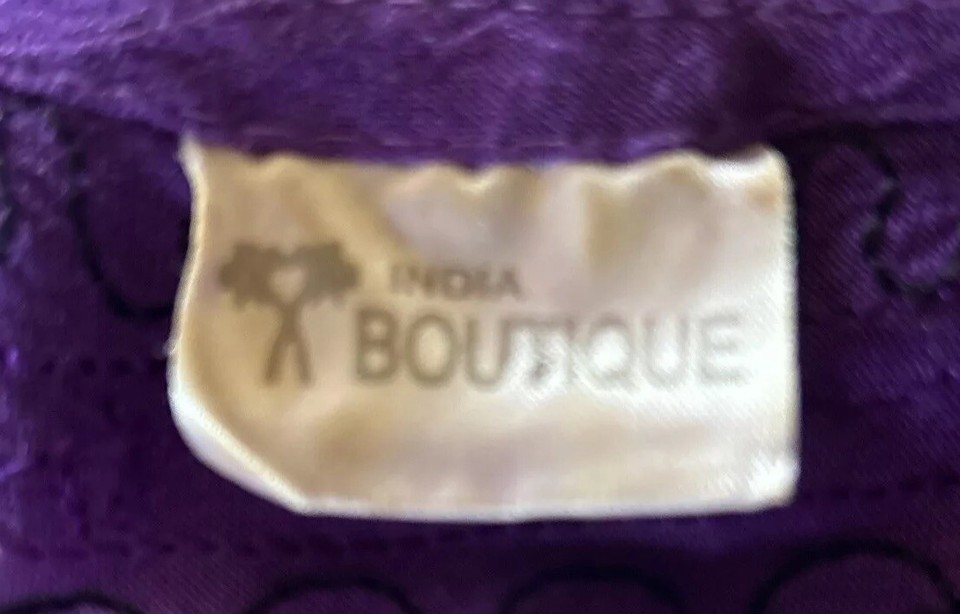 Womens India Boutique Dress Tie Dye Beach Cover up Embroidered OSFM eBay