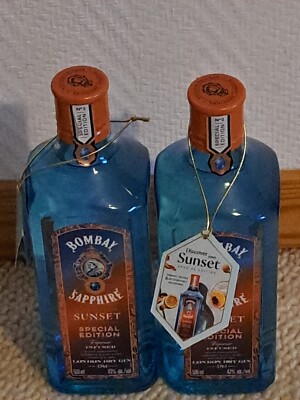 Bombay Saphire  Sunset Special Edition 2 Flaschen
