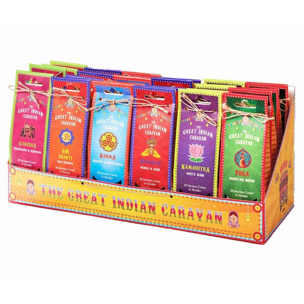 Handmade Incense Dhoop Cones & Holder - Choose Type