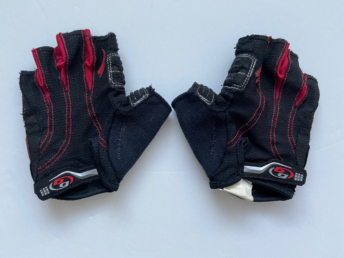 Men's Specialized Red Black Biking Gloves Size Small | eBay