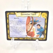 Harry Potter Juego de Cartas Coleccionables Copa Quidditch Ravenclaw Match 23/80 Raro CCG
