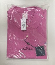 NWT Brooks Brothers 1818 Men Performance Polo ORIGINALFit Pink Msrp 98.50