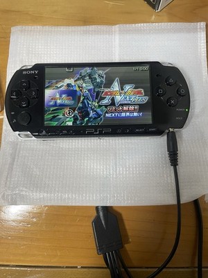 Sony PSP 3000 Monster Hunter Portable 3rd Matte Black & Gold Handheld System