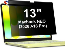 Neo 13Inch Magnetic Privacy Screen Protector for Macbook Neo 13 Inch A18 Pro, 2