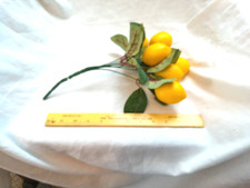 Fake Fruit Lemon Spray Branch VGUC