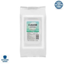 Antibacterial Hand Wipes, 100 Count, Unscented, Aloe, Disinfecting