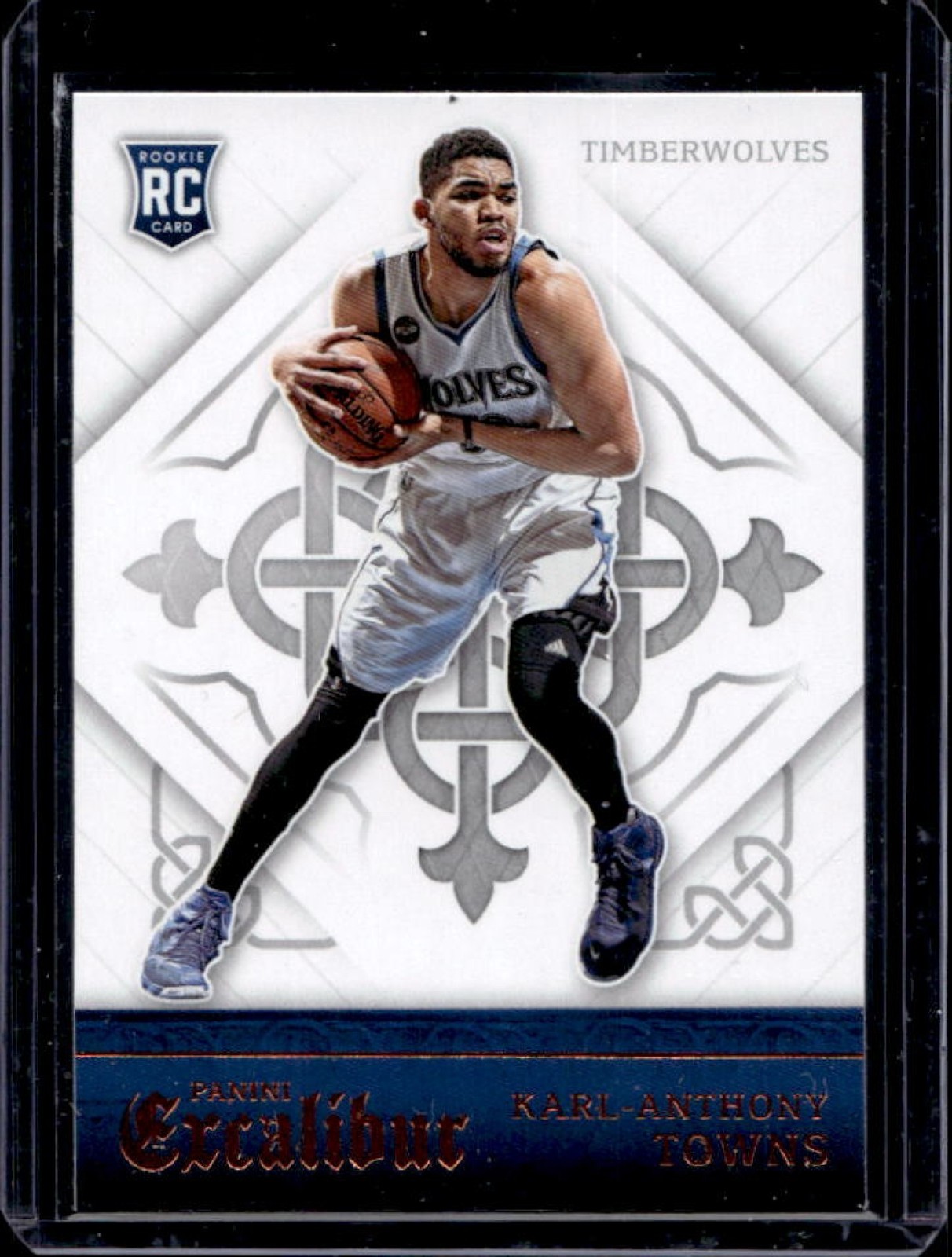 2015-16 Panini Excalibur Karl-Anthony Towns RC Rookie #167 Timberwolves