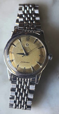 OMEGA Seamaster Vintage 1950s Automatic Chronometer 34mm Steel Wristwatch
