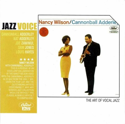 Nancy Wilson - With Cannonball Adderley. Jazz Voice. CD