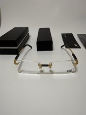 Montblanc Frameless Eyeglasses Gold Montblanc Frameless Eyeglasses Gold