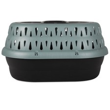 Petmate Top Load Pet Carrier Cat Kennel, 19" Length, for Pets up to 10 lb, Green