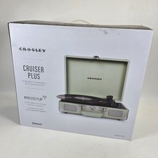 Image of Crosley Cruiser Deluxe Mint Bluetooth Turntable RRP 89.99