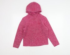 Peter Storm M&auml;dchen rosa Pullover Hoodie 9-10 Jahre Fleece