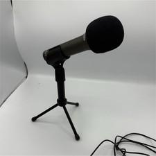 USB Freestanding Computer Microphone Black with Adjustable Stand