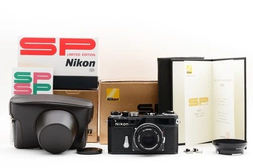 [Unused in Box] Nikon SP Black Limited Edition W-Nikkor C 35mm f1.8 camera JAPAN