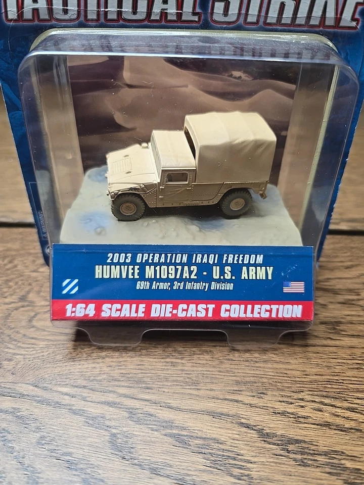 Corgi Tactical Strike '03 Operation Iraqi Freedom Humvee M1097A2 US Army Vehicle - Image 2 of 4