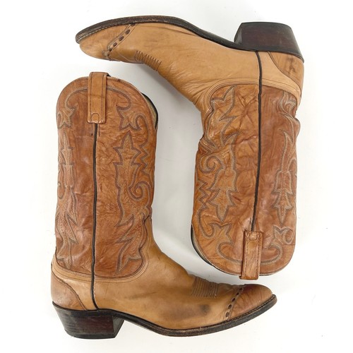 90s Dan Post Cowboy boots 1990s vintage size 12 D