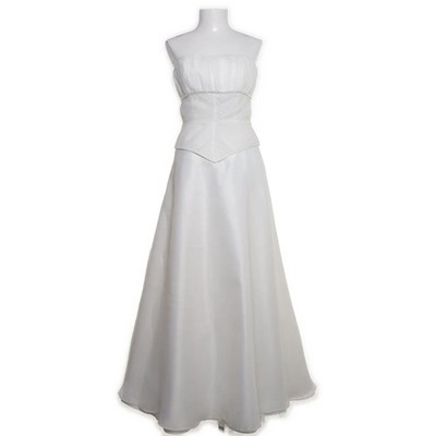 Jasmine, Hochzeitskleid, Größe: 38, Weiß, Polyester, Einfarbig, Damen #tuC