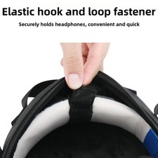 Kopfhörer Tasche mit Doppelreißverschlüssen und Schultergurt für Bose für Q – Bild 12