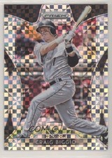 2019 Panini Prizm Tier III Plaid Power Prizm 31/75 Craig Biggio #295 HOF 8t7