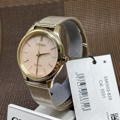Citizen EM0503-83X Eco-Drive Rose Gold Stainless Steel Women