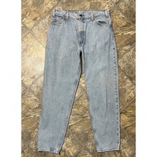 Levi's 550 Jeans Mens 36x32 Blue VTG Orange Tab Relaxed Tapered Leg