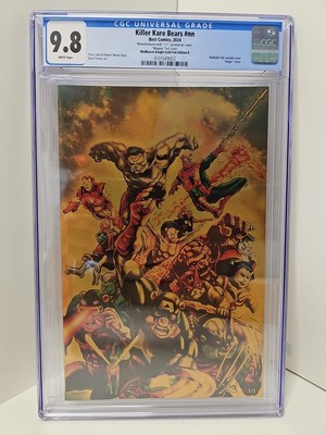 Killer Kare Bears nn 2024 Best Comics Bludhaven Knight Gold Foil Edition 1 of 1