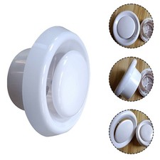 Vent Cover for Bathroom Ceiling Extractor Fan ABS Material Flush Installation