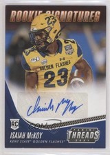 2021 Panini Chronicles Draft Picks Orange Isaiah McKoy #TS-IMC Auto 0v9m