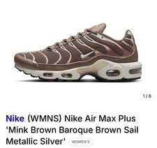 Nike Air Max Plus Men's Size 6 And 6.5 TN Baroque Brown Orange