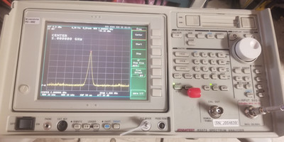 Advantest R3272  26.5GHz Spectrum Analyzer Portable WORKING!