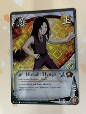 Naruto CCG, Hanabi Hyuga, 125, LP, Foil, Diamond
